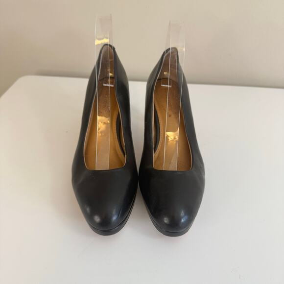 Corso Como Lara Pumps Womens 6.5M Black Leather Stiletto Heel Work Career Office - Picture 3 of 10